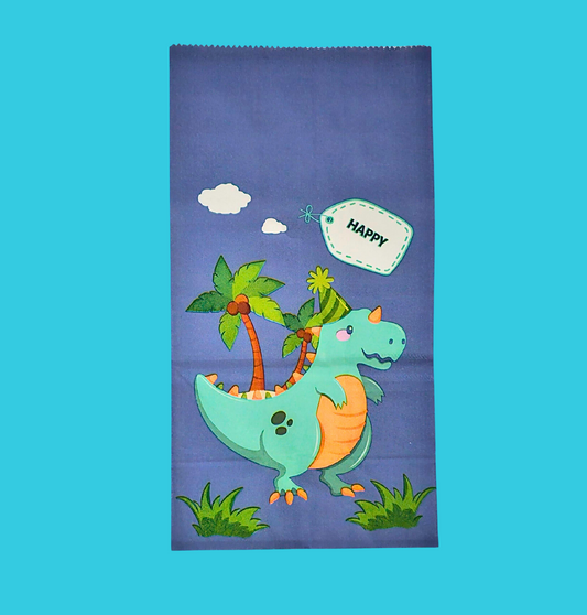 Party Bag-Dinosaur-Paper-Various Designs